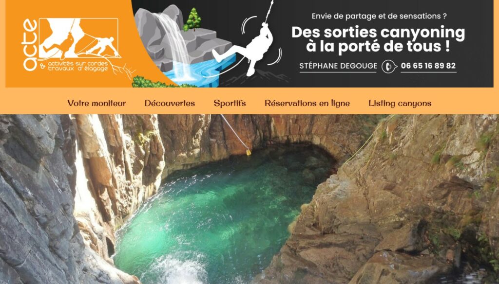 steph canyoning ariege accueil