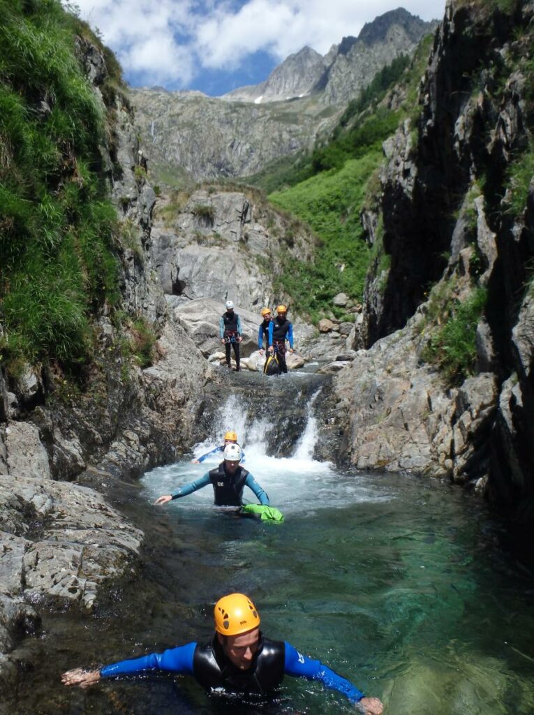 pause estivale canyoning